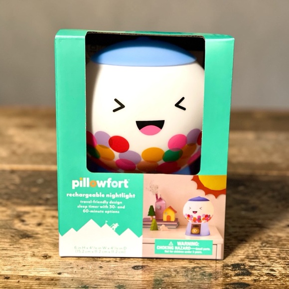 Pillowfort Other - New rechargable gumball machine night light